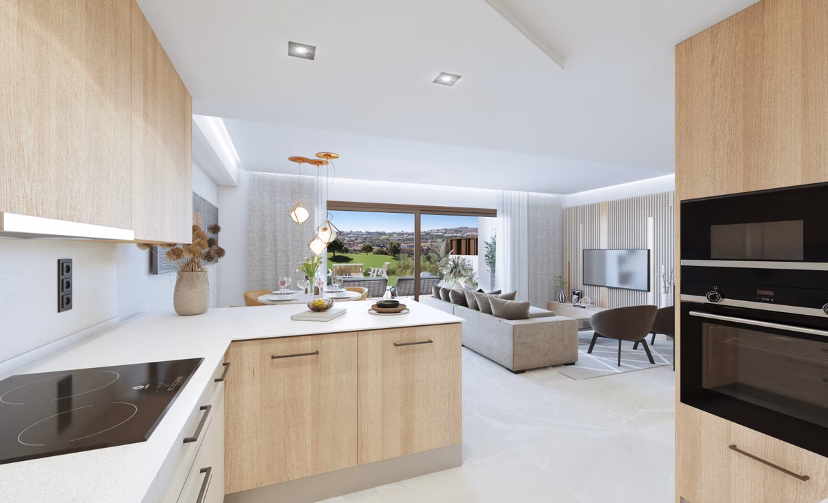 Townhouse exteriors at The Meadows