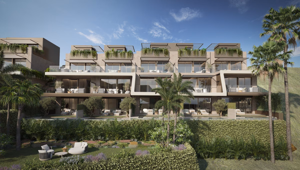 The Valley — Reihenhäuser mit 3 Schlafzimmern und Privatpool in Elviria, Marbella 1