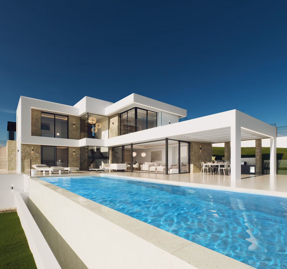 Villa Bellini — willa z ogrzewanym basenem krytym i salą kinową w Jávei 1