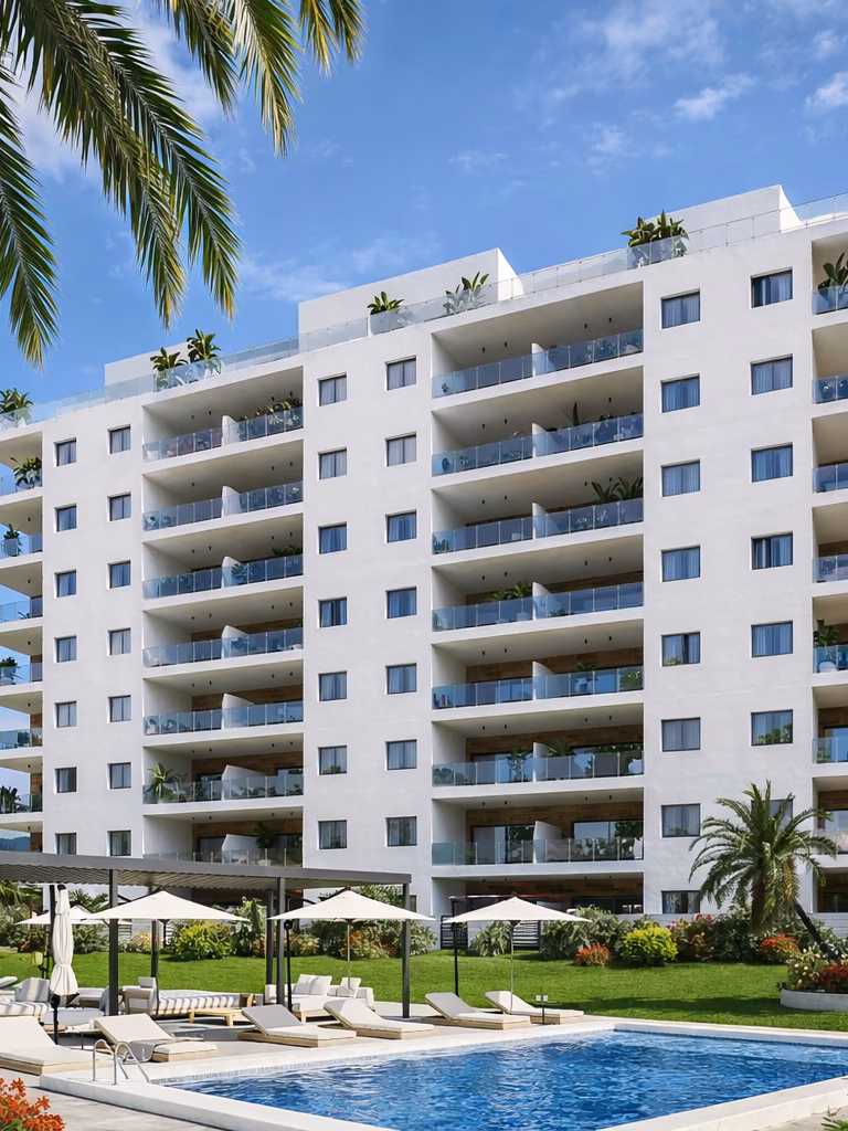 Beachside 2-Bedroom Apartment in Benidorm
