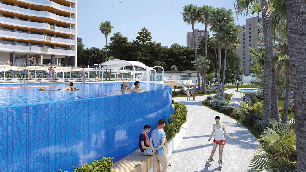 Seafront 2-Bedroom Apartment in Benidorm · Ref 1600 - 14