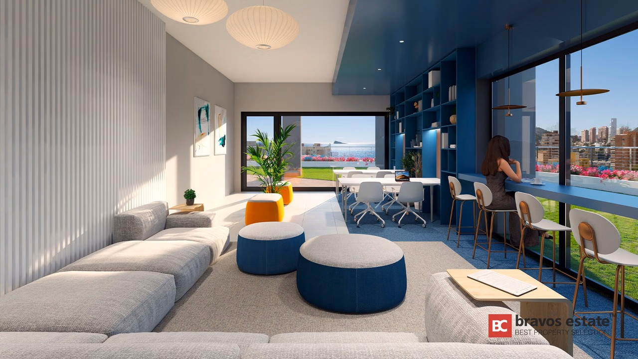 Apartment mit 4 Schlafzimmern direkt am Meer in Benidorm - 13