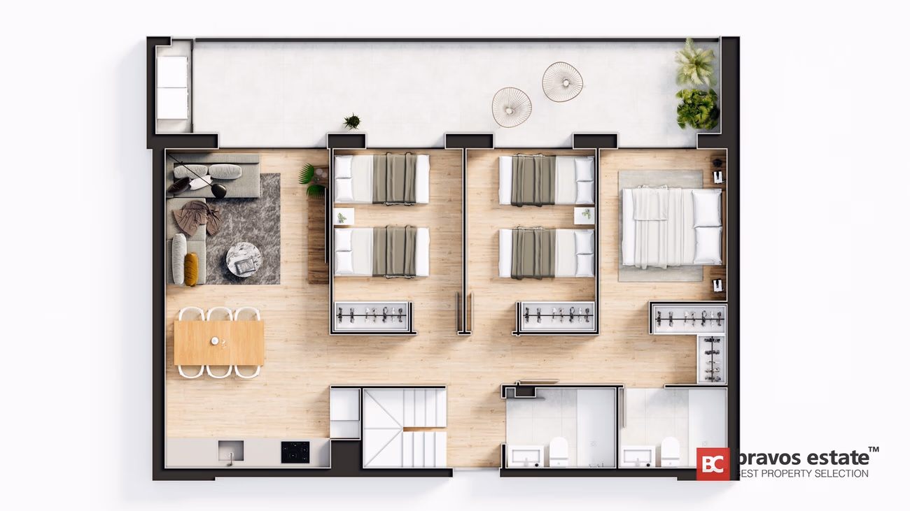 Beachside 3-Bedroom Apartment in Javea - 24